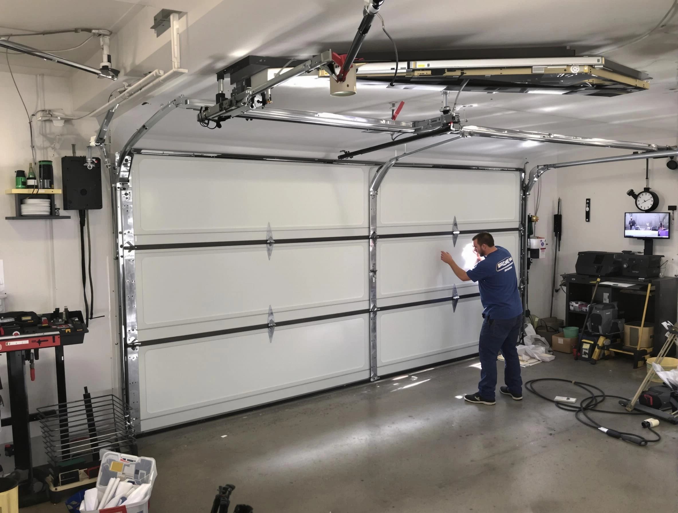 Professional garage door repair service by Adamsville Garage Door Repair in Adamsville