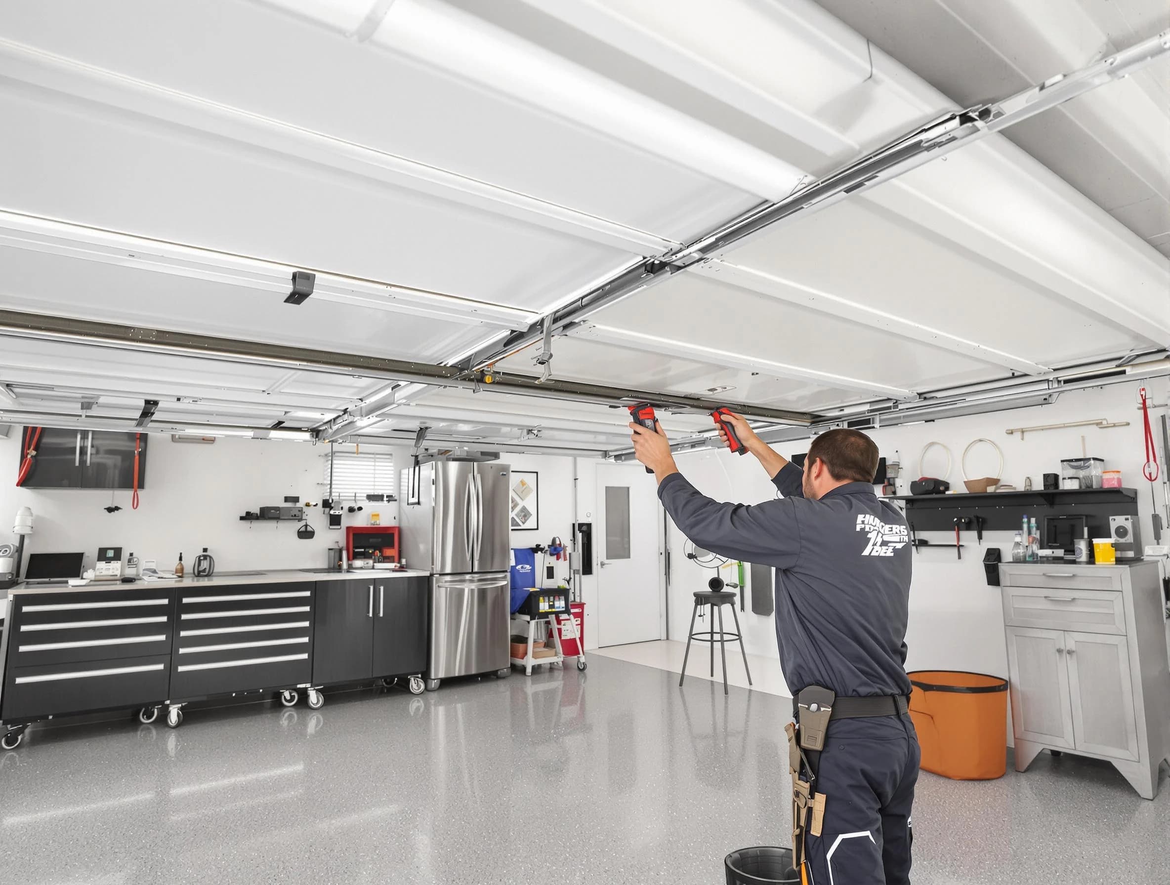 Overhead garage door repair service by Adamsville Garage Door Repair in Adamsville