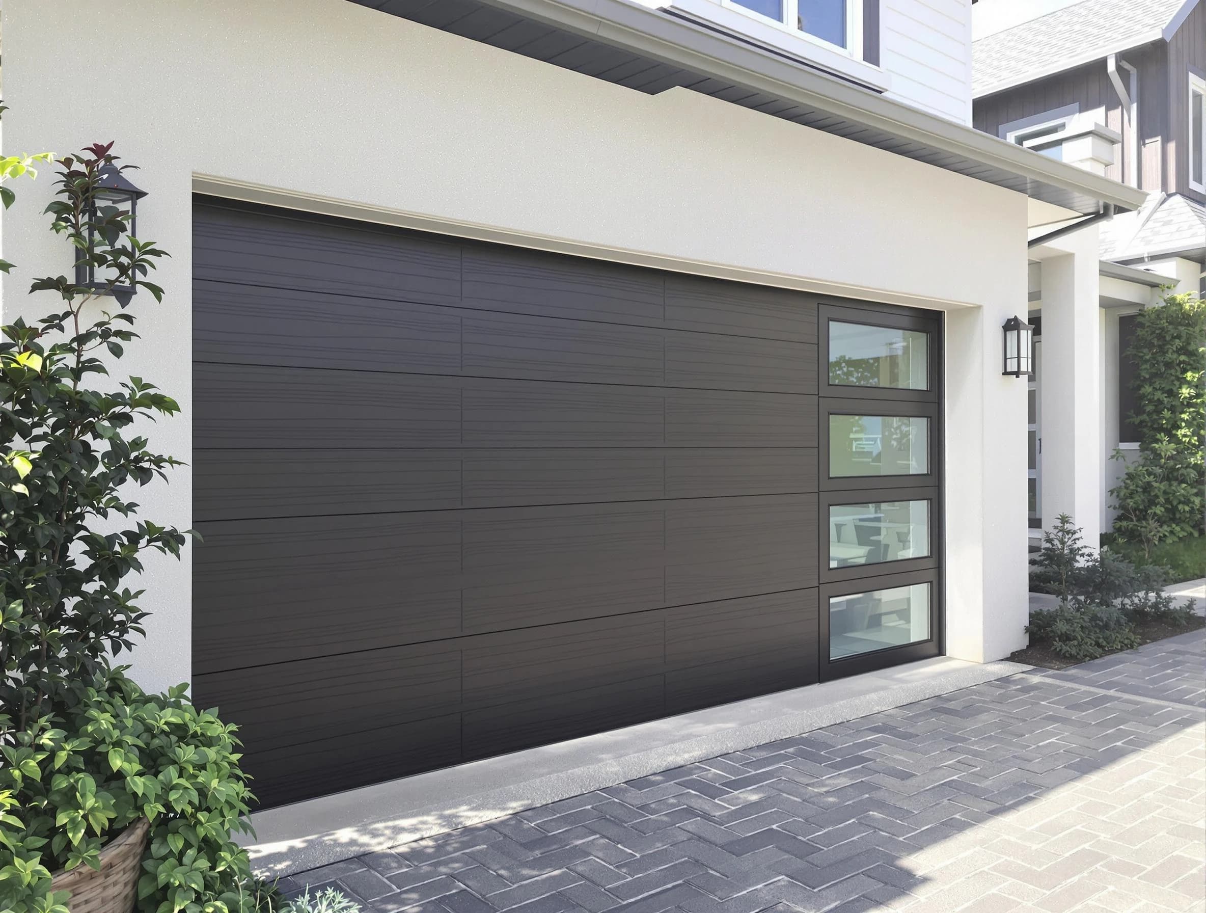 Custom garage door installation by Adamsville Garage Door Repair in Adamsville