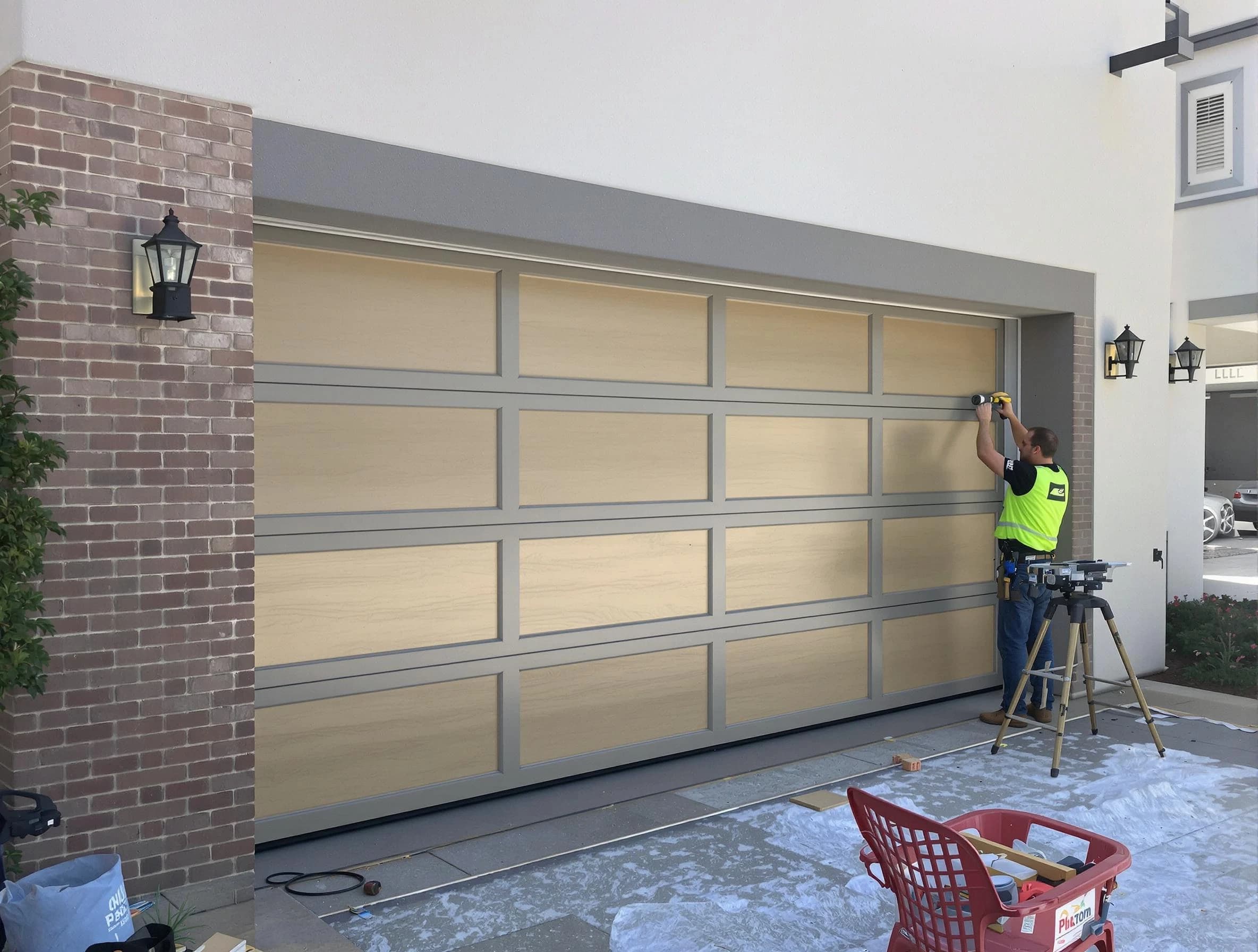 Garage door replacement service by Adamsville Garage Door Repair in Adamsville