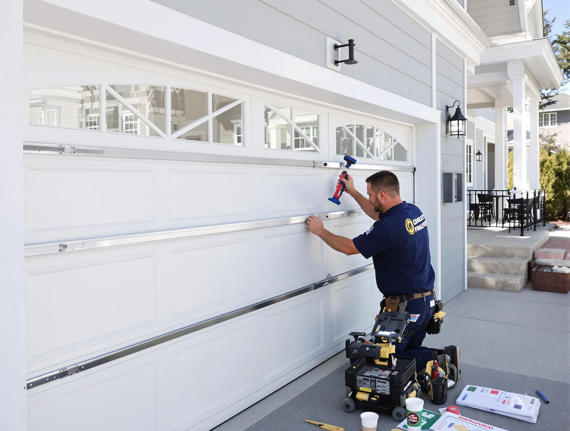 Professional garage door installation by Adamsville Garage Door Repair in Adamsville
