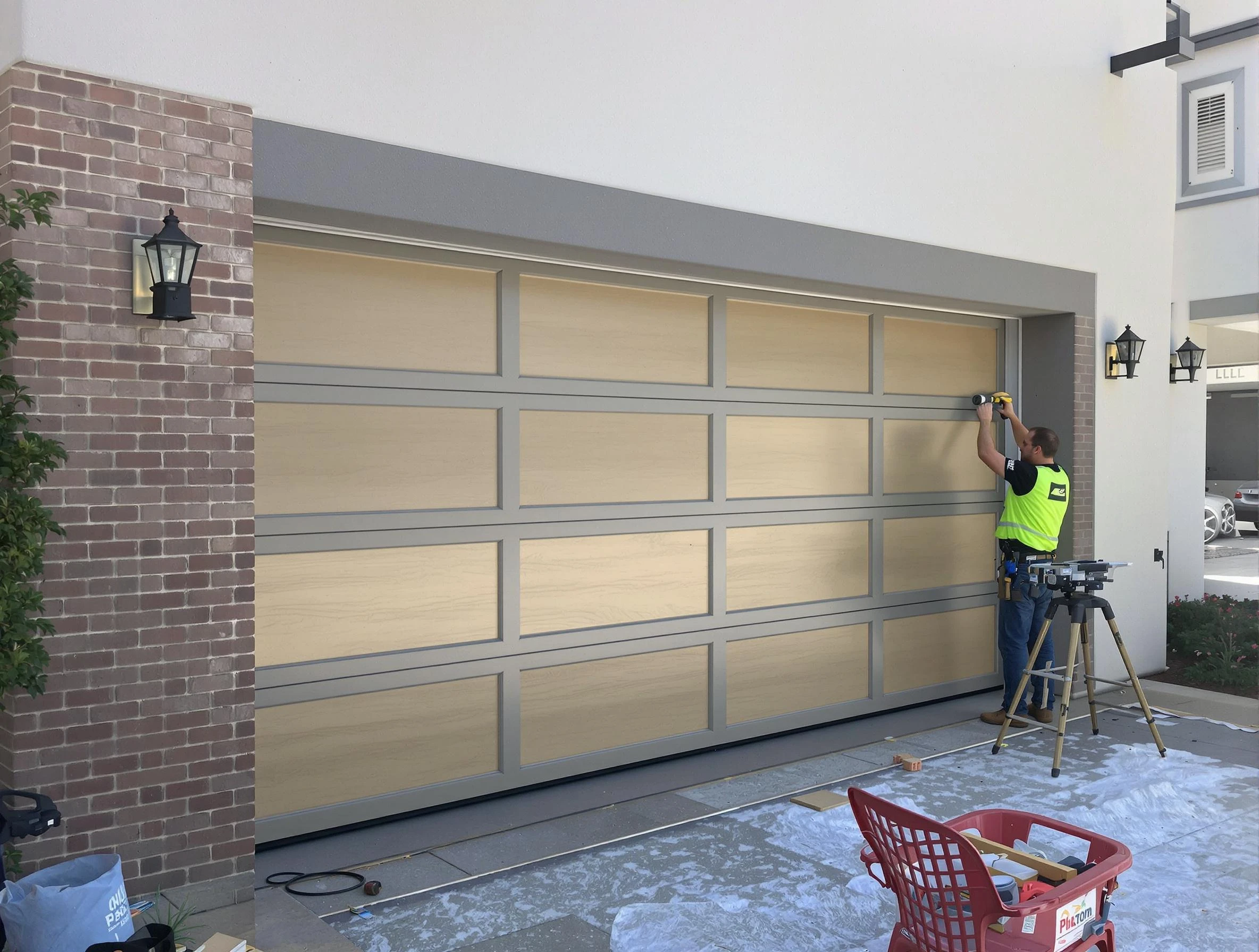 Garage door replacement service by Adamsville Garage Door Repair in Adamsville