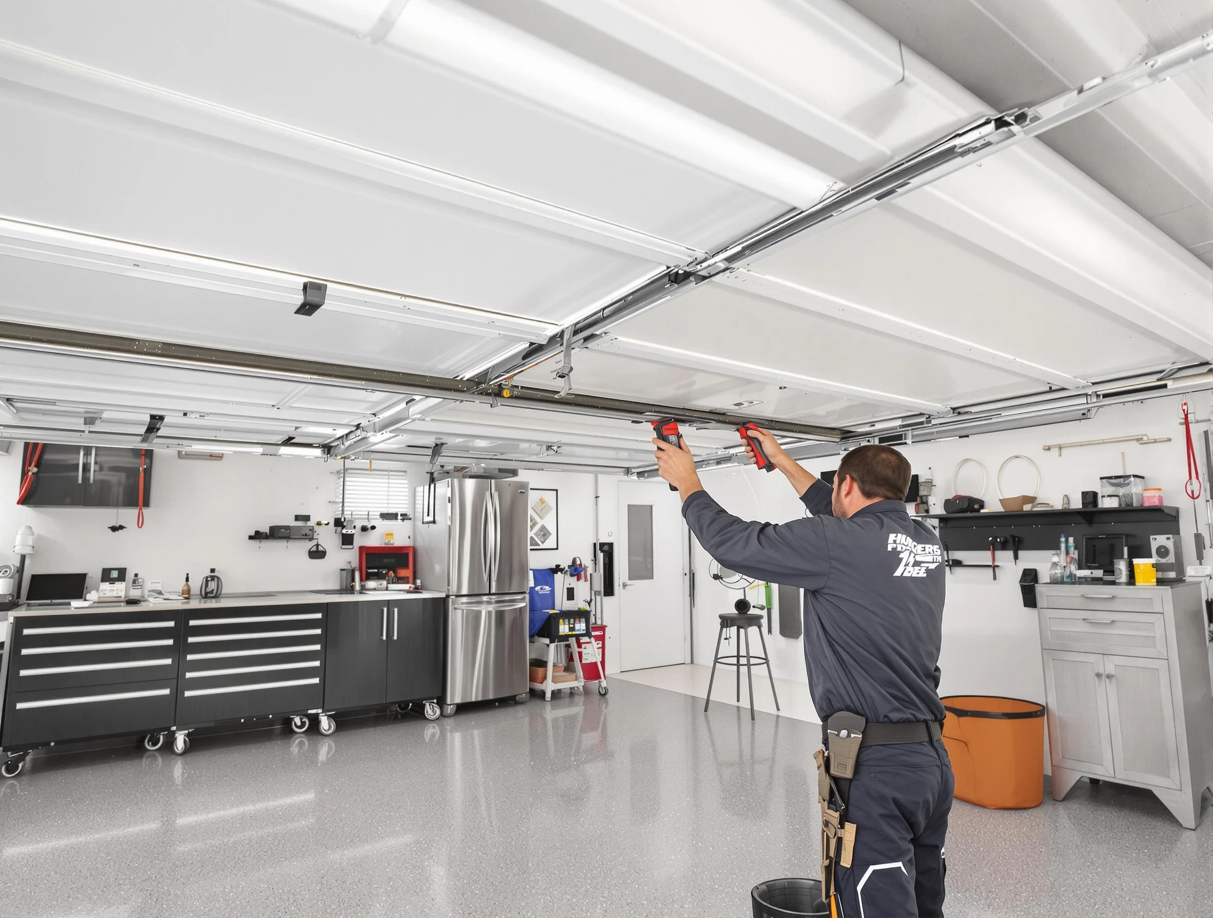 Overhead garage door repair service by Adamsville Garage Door Repair in Adamsville